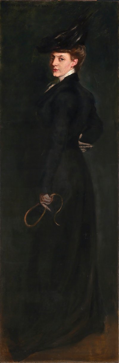 Anita prête pour la balade - Alice Pike Barney