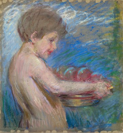 Enfant avec un fruit - Alice Pike Barney