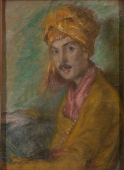 Turban en or - Alice Pike Barney