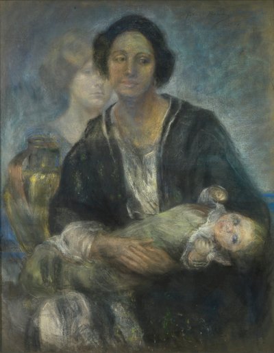 Femme italienne avec enfant - Alice Pike Barney