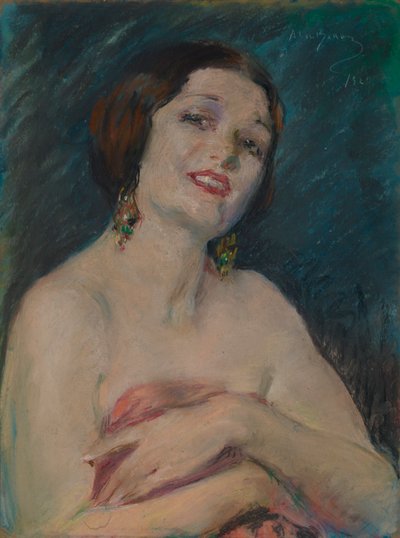 Modèle de draperie de maintien - Alice Pike Barney