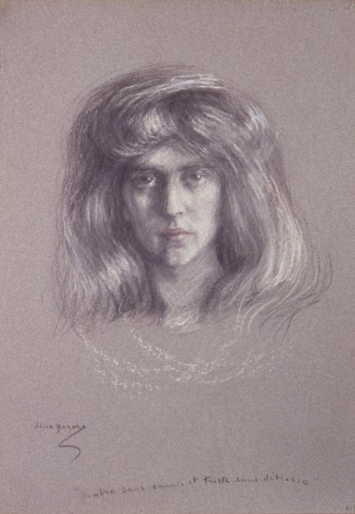 Natalie aux cheveux flottants - Alice Pike Barney