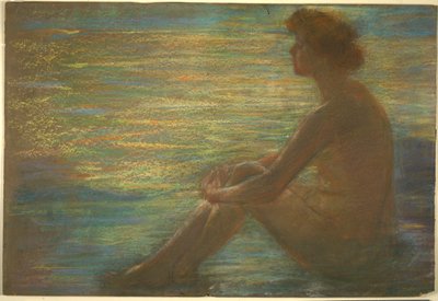 Nu contre la mer - Alice Pike Barney