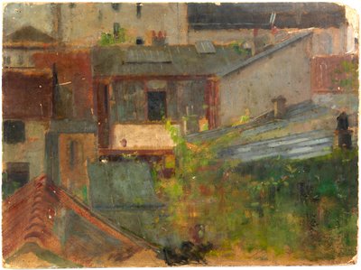 Toits, vers 1900 - Alice Pike Barney