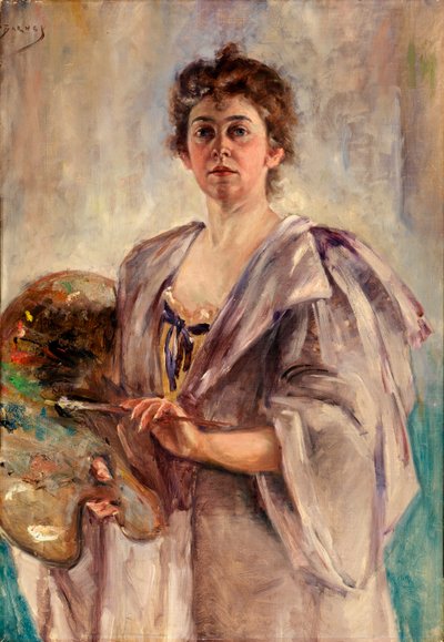 Autoportrait en robe de chambre - Alice Pike Barney