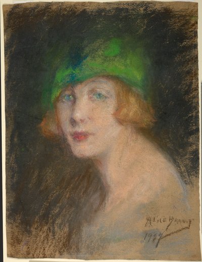 Le chapeau vert - Alice Pike Barney