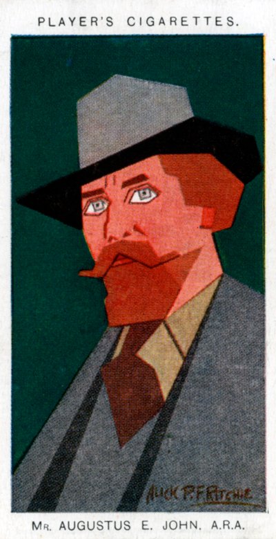 Augustus John, peintre britannique - Alick P. F. Ritchie