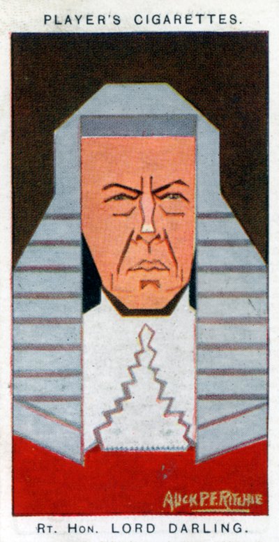 Charles John Darling, 1er Baron Darling, juge britannique, 1926 - Alick P. F. Ritchie