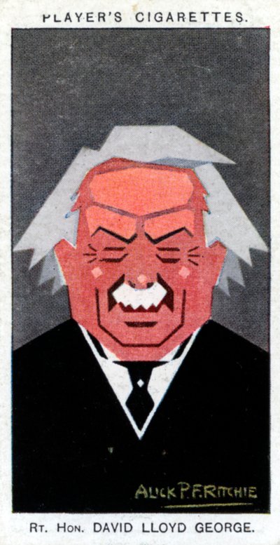 David Lloyd George, 1er comte Lloyd-George, Premier ministre britannique, 1926 - Alick P. F. Ritchie
