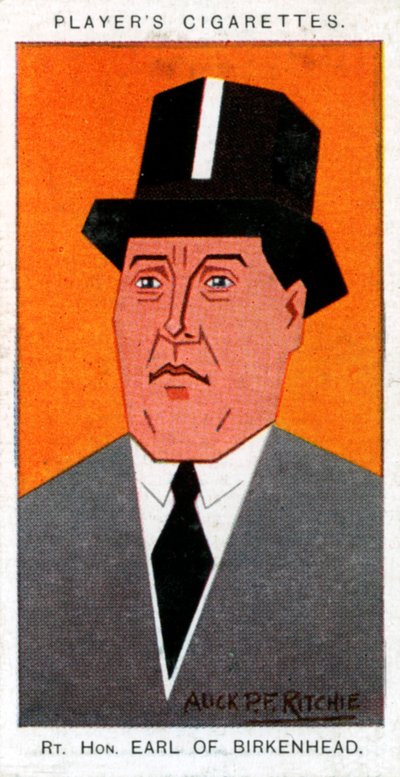Frederick Edwin Smith, 1er comte de Birkenhead, Lord Chancelier, 1926 - Alick P. F. Ritchie