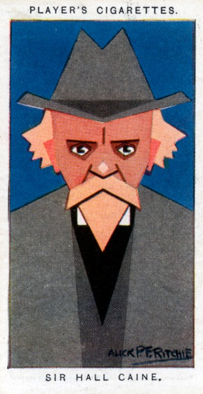 Sir Hall Caine, romancier britannique, 1926 - Alick P. F. Ritchie