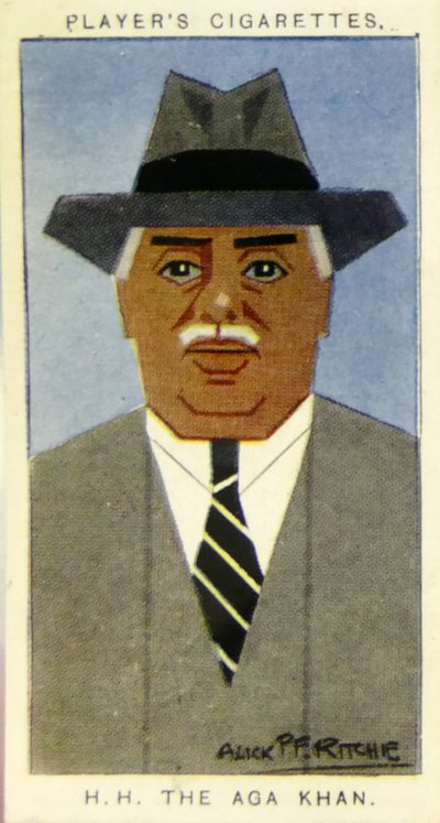 Aga Khan III - Alick Penrose Forbes Ritchie