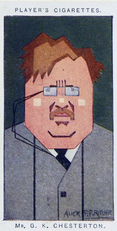 Gilbert Keith Chesterton - Alick Penrose Forbes Ritchie