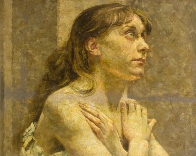 Fille priant - Alick Penrose Forbes Ritchie