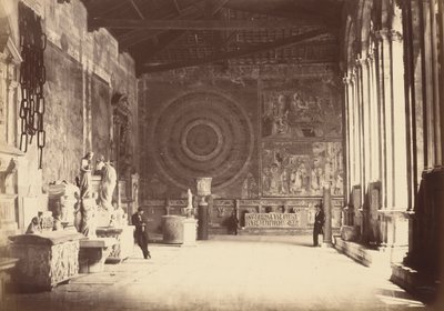 Pise: Corridore del Camposanto, vers 1870 - Alinari