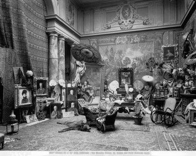 Atelier du peintre florentin Eduardo Gelli, Via Marsilio Ficino 10, Florence - Fratelli Alinari