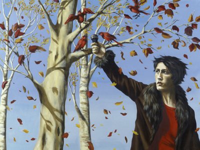 Les oiseaux dans notre jardin - Alix Contemporary Artist Soubiran Hall