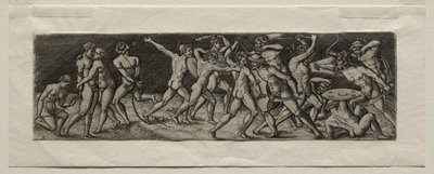 Combat entre onze guerriers - Allaert Claesz