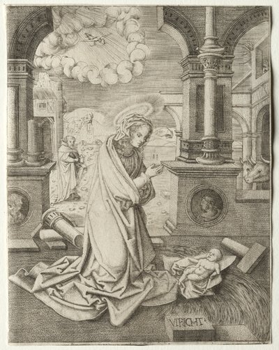La Nativité - Allaert Claesz
