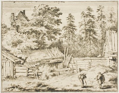 Abris de ferme - Allaert van Everdingen