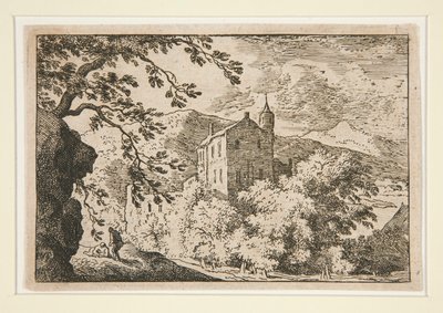 La Grande Maison avec une Tourelle - Allaert van Everdingen