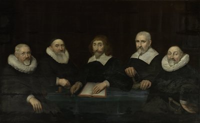 Les Régents de la Maison de Correction de Middelburg, 1643 - Allaert van Loeninga