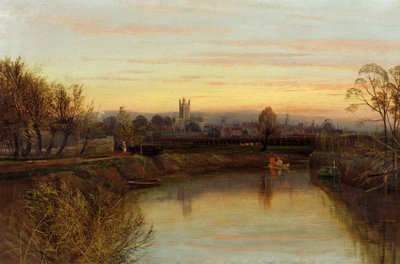 Gloucester depuis Severnside Farm, c.1910 - Allam
