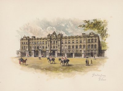 Londres familier : Palais de Buckingham - Allan F. Barraud