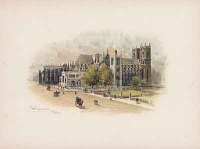 Londres familier : Abbaye de Westminster - Allan F. Barraud