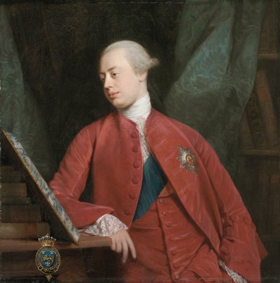 Portrait de Frederick, Lord North K. G., plus tard 2e comte de Guildford - Allan Ramsay