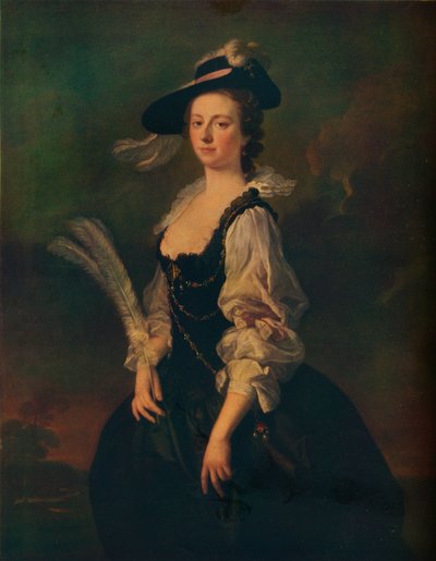 Portrait de Jane Hale, Mme Madan, 1746 - Allan Ramsay
