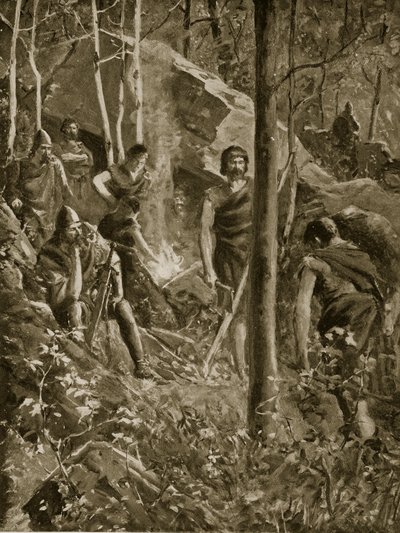 Brian Boru en hors-la-loi, illustration de 