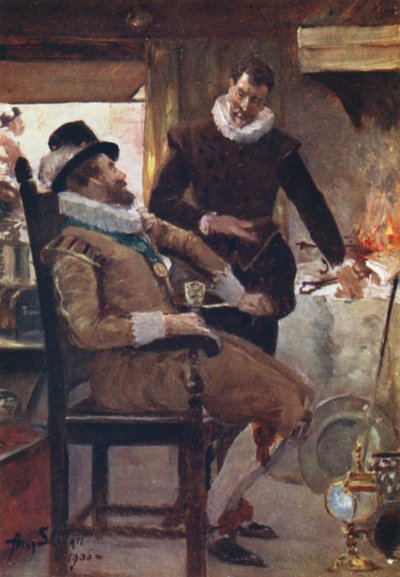 Le roi Jacques et le coûteux incendie de George Heriot - Allan Stewart