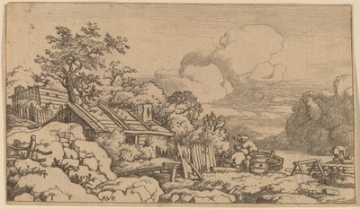 Cabane de charpentier - Allart van Everdingen