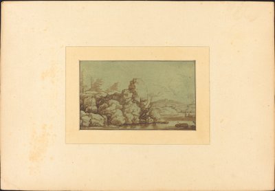 Paysage, publié en 1780 - Allart van Everdingen