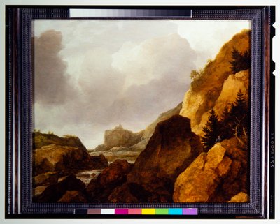 Paysage montagneux scandinave - Allart van Everdingen