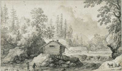 Paysage nordique - Allart van Everdingen