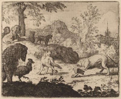 Reynard aveugle le loup d