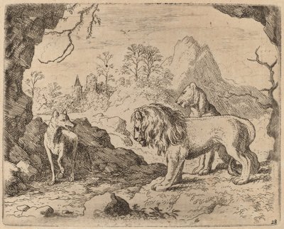 Renard promet de révéler le trésor caché - Allart van Everdingen