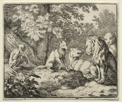 Renart le goupil : Autre faux témoignage de Renart - Allart van Everdingen