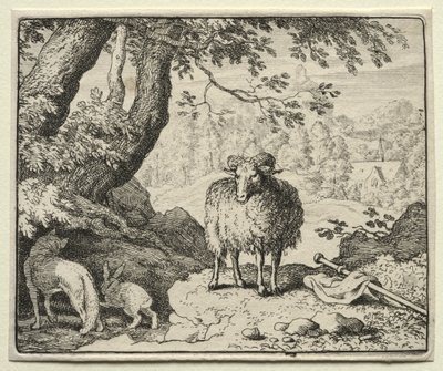 Reynard le Renard : Reynard rentre chez lui - Allart van Everdingen