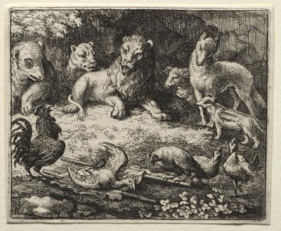 Renard le Goupil : La Plainte du Coq - Allart van Everdingen