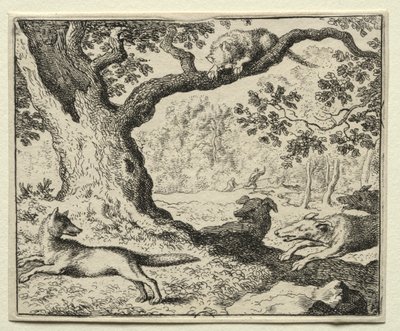 Reynard le Renard : Le Chat Déloyal - Allart van Everdingen