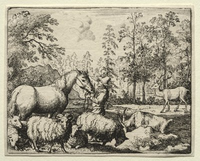 Renard le Goupil : Le Cheval Jaloux - Allart van Everdingen