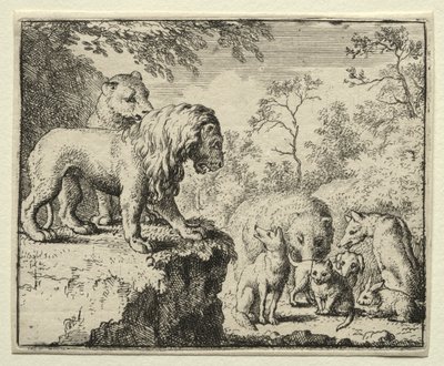 Reynard le Renard : Le Pardon de Reynard - Allart van Everdingen