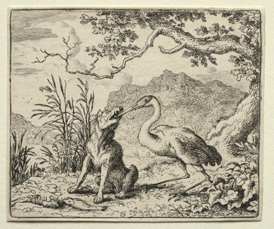 Renard le Goupil : Le Loup Ingrat - Allart van Everdingen
