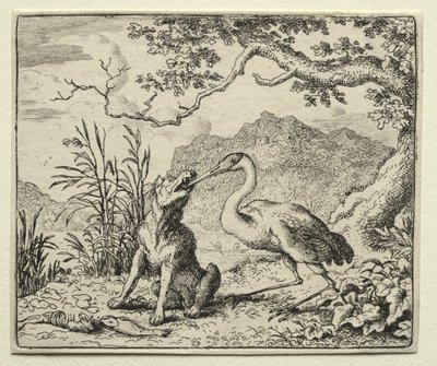 Reynard le Renard : Le Loup ingrat - Allart van Everdingen