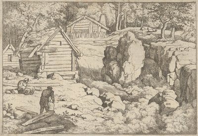 Le Charpentier, 17ème siècle - Allart van Everdingen