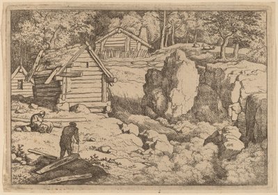 Le Charpentier, probablement c. 1645-1656 - Allart van Everdingen