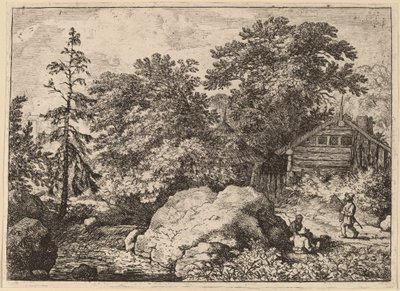 Le Monticule, probablement vers 1645-1656 - Allart van Everdingen